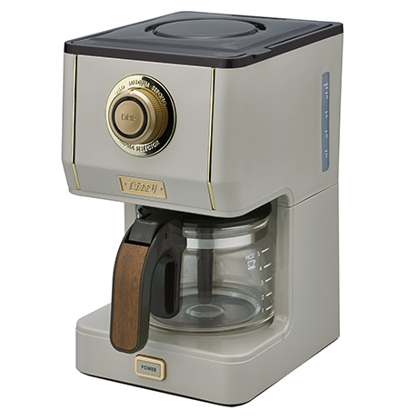 Toffy  アロマドリップコーヒーメーカー K-CM5　ペールアク ラドンナ約1m定格消費電力